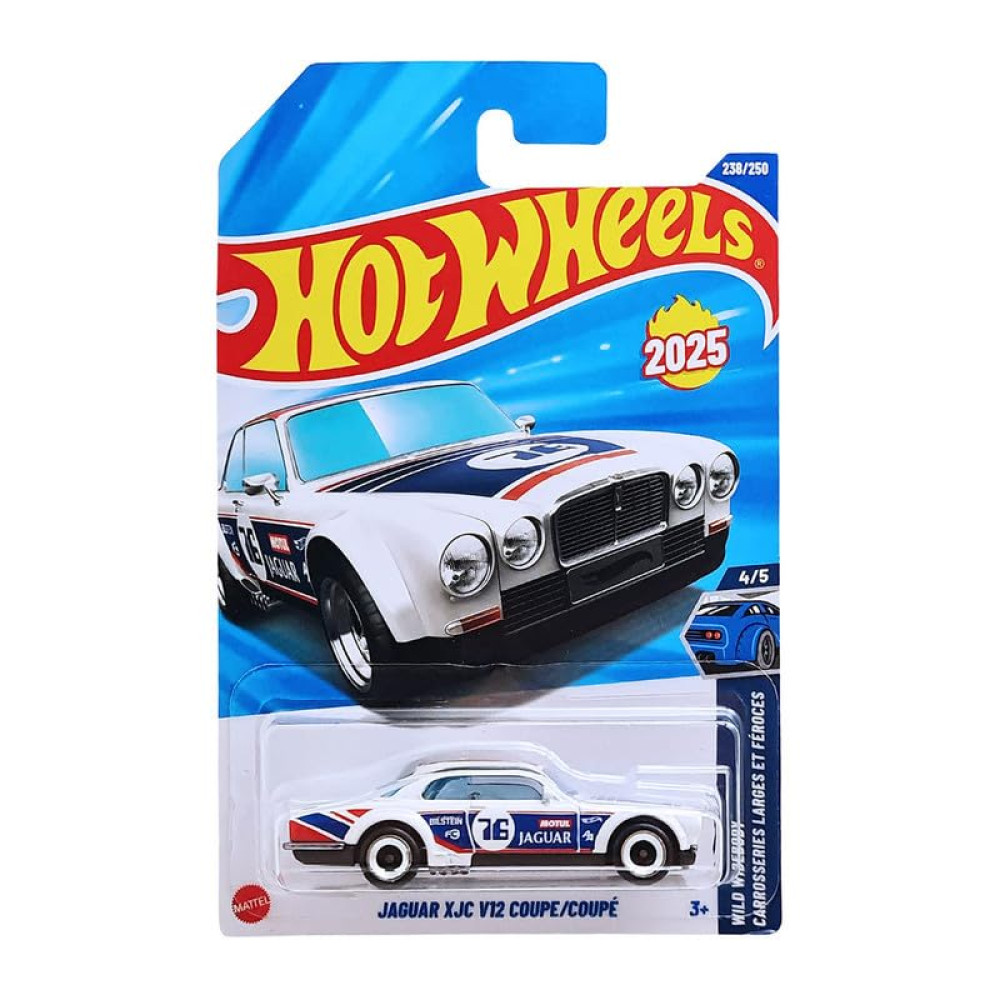 Машинка Hot Wheels Jaguar XJC V12 Coupe (2025 Базовая - Wild